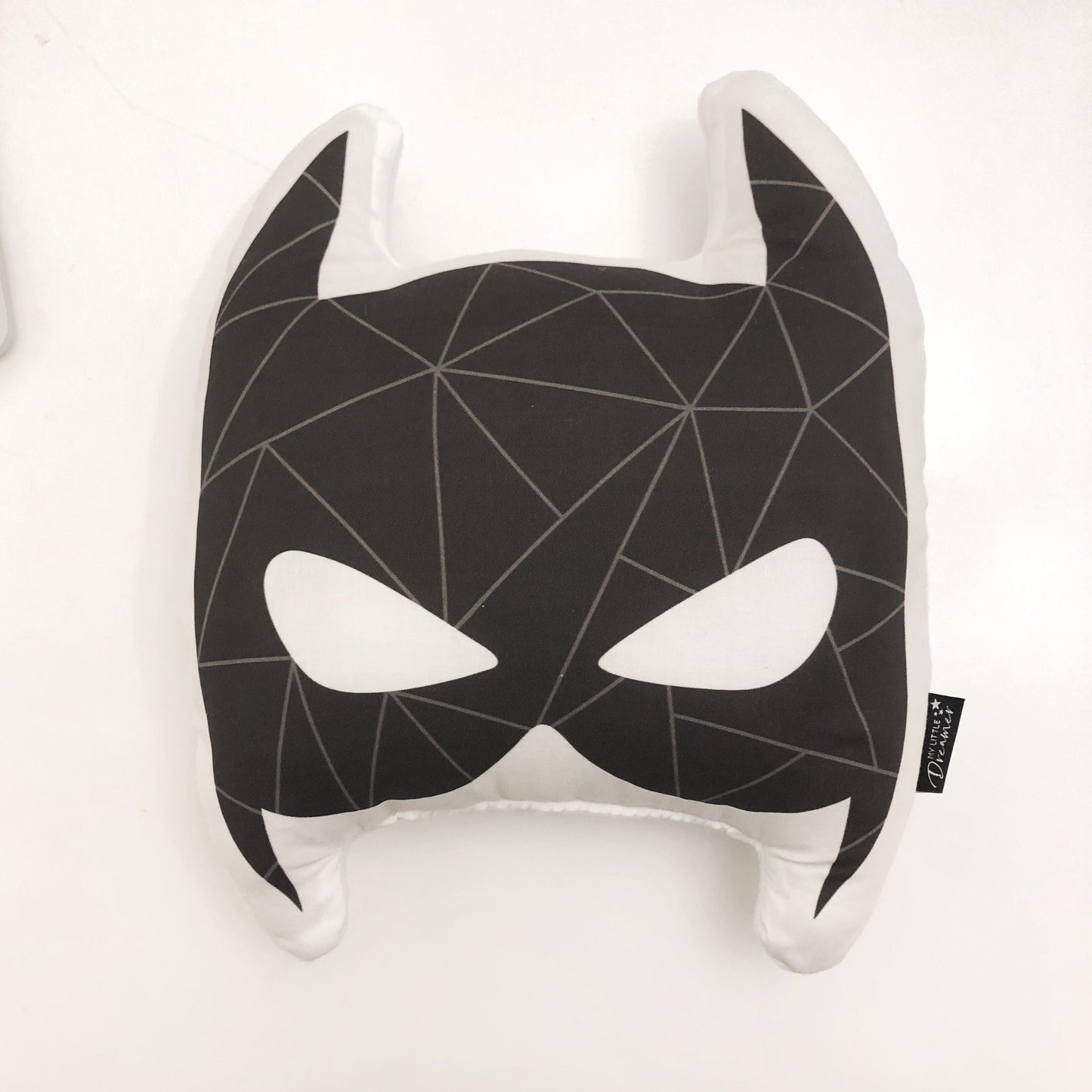 Nursery Cushion, Bat pillow, Plush Bat, Monochrome Pillow, Children's Room Decor, Gift for Kids, Monochrome nursery, baby gifts