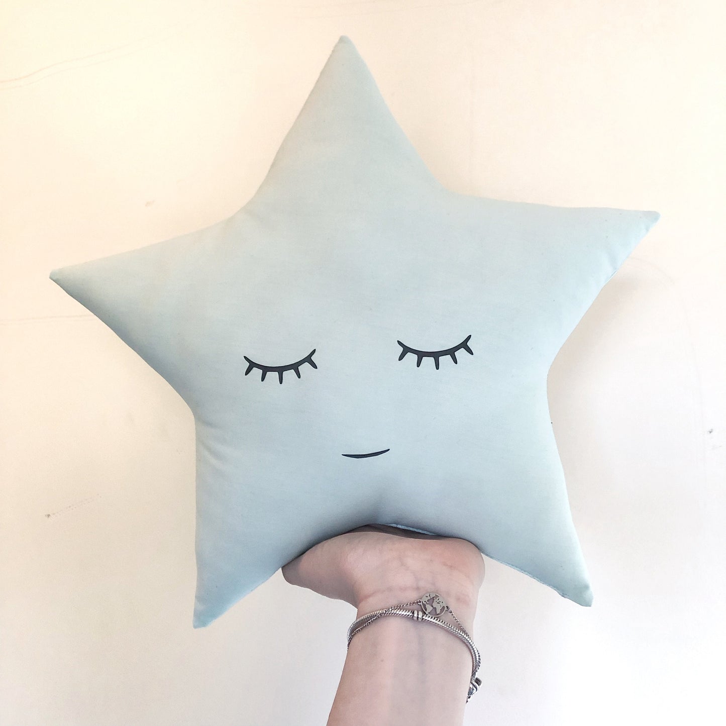 Sleepy Cloud, Moon, Star - Plush Pillow
