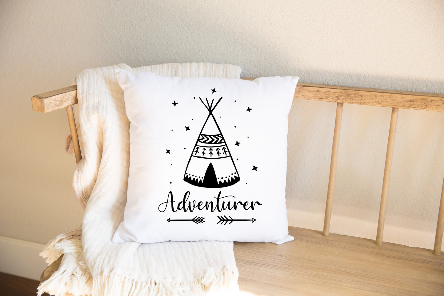 Monochrome Square Pillows