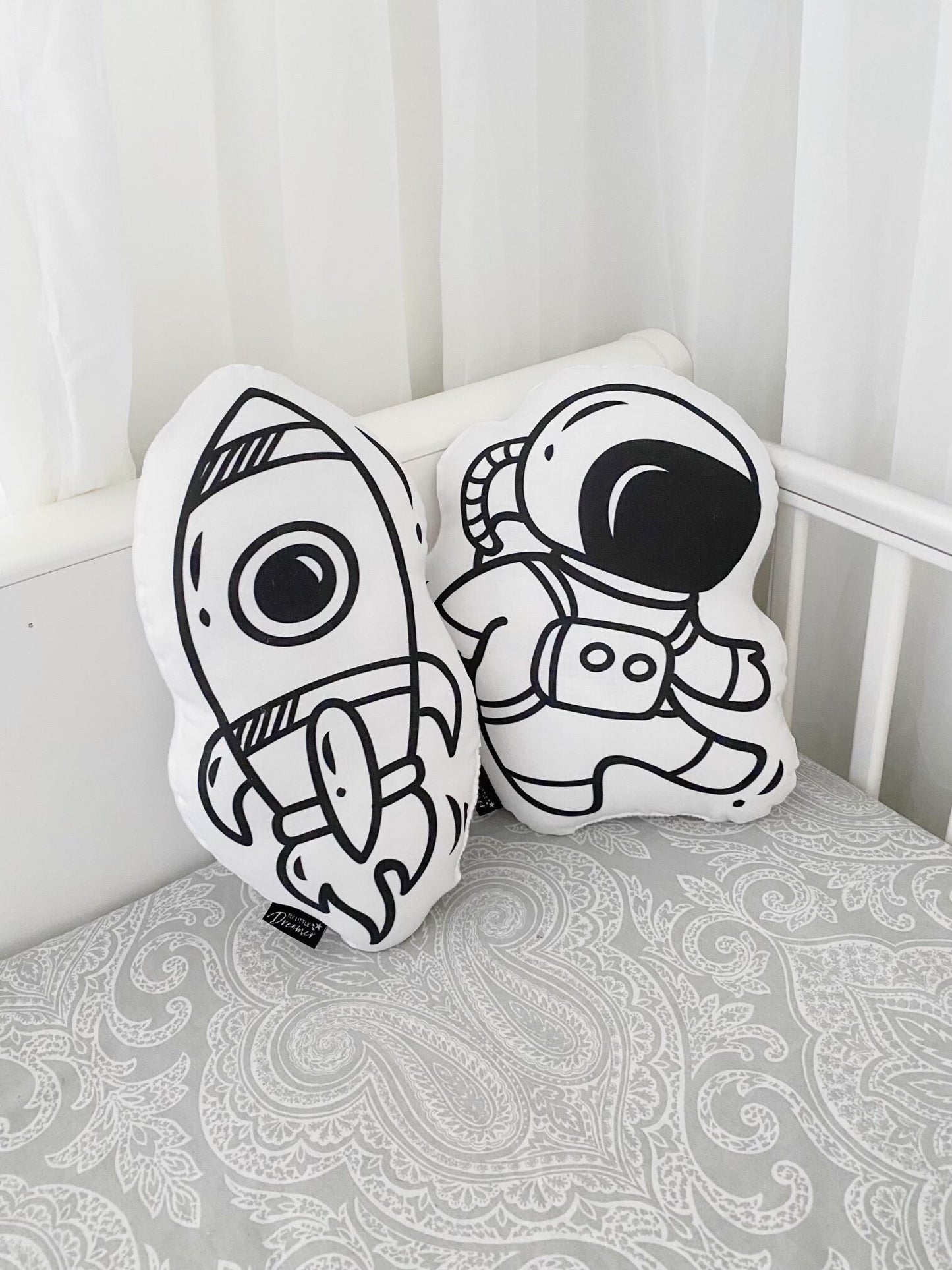 Space Ship - Plush Pillow