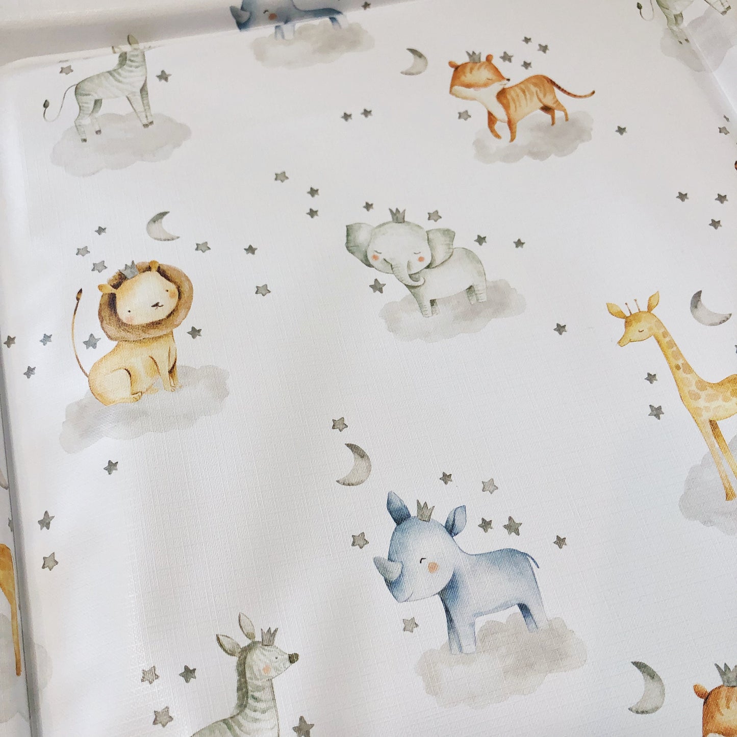 Cute Safari Animals - Baby Changing Mat