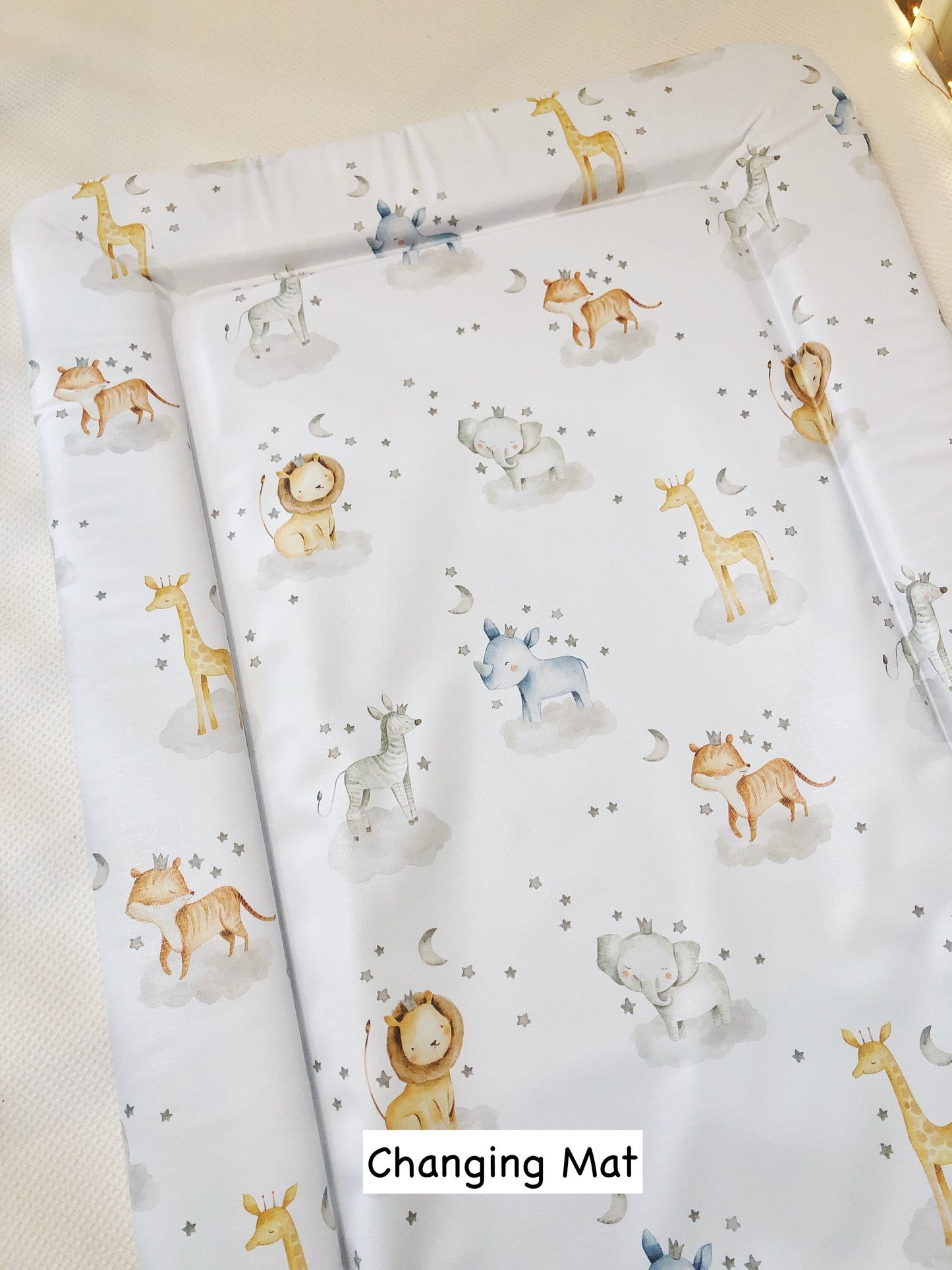 Cute Safari Animals - Baby Changing Mat