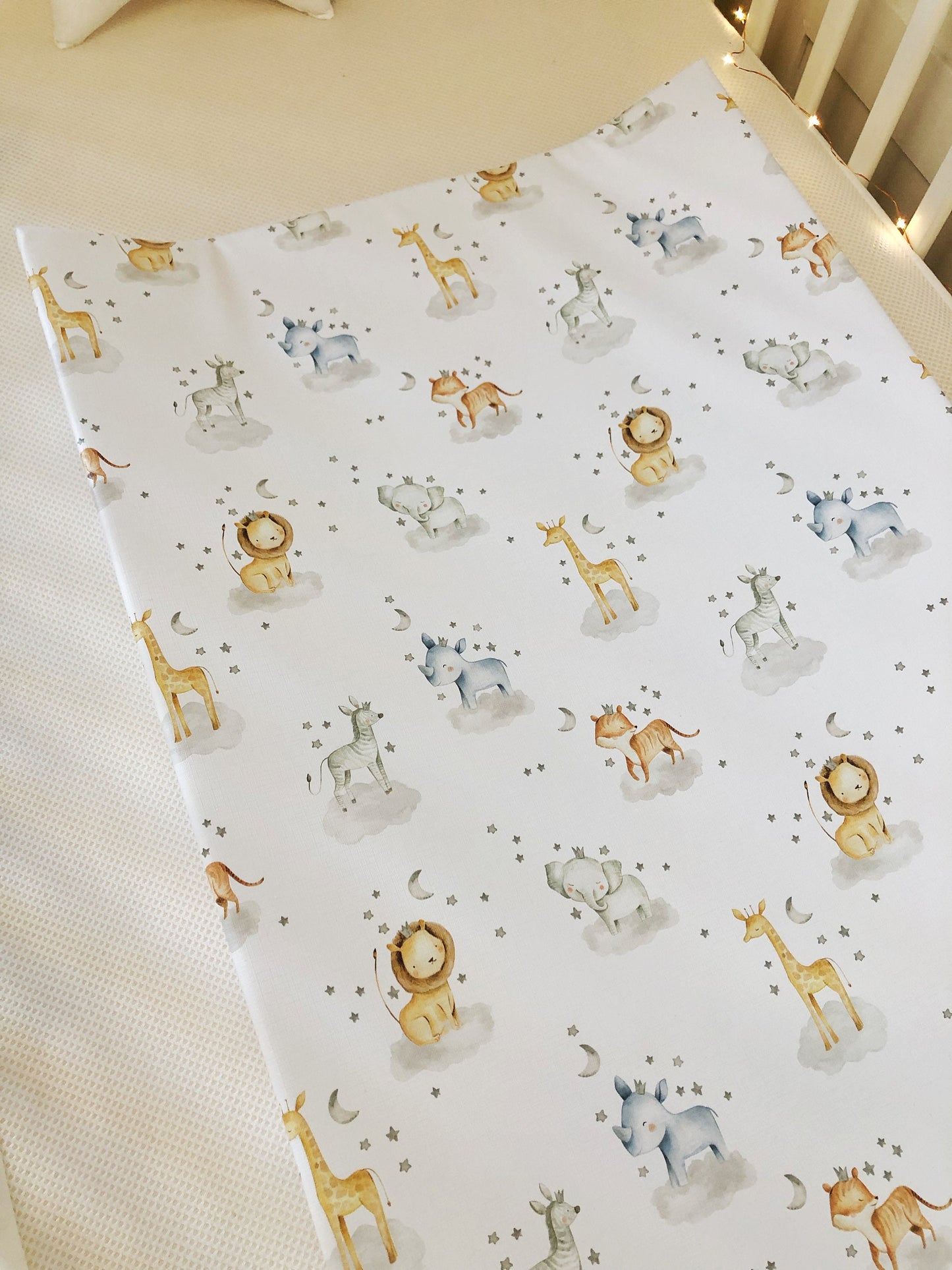 Cute Safari Animals - Baby Changing Mat