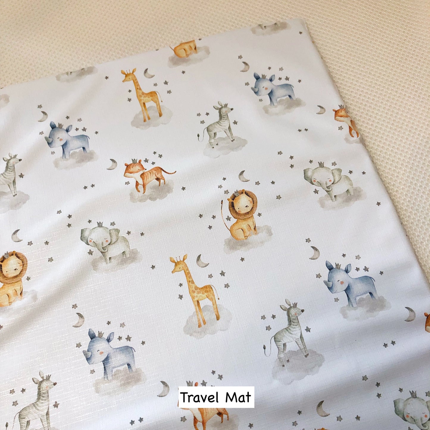 Cute Safari Animals - Baby Changing Mat