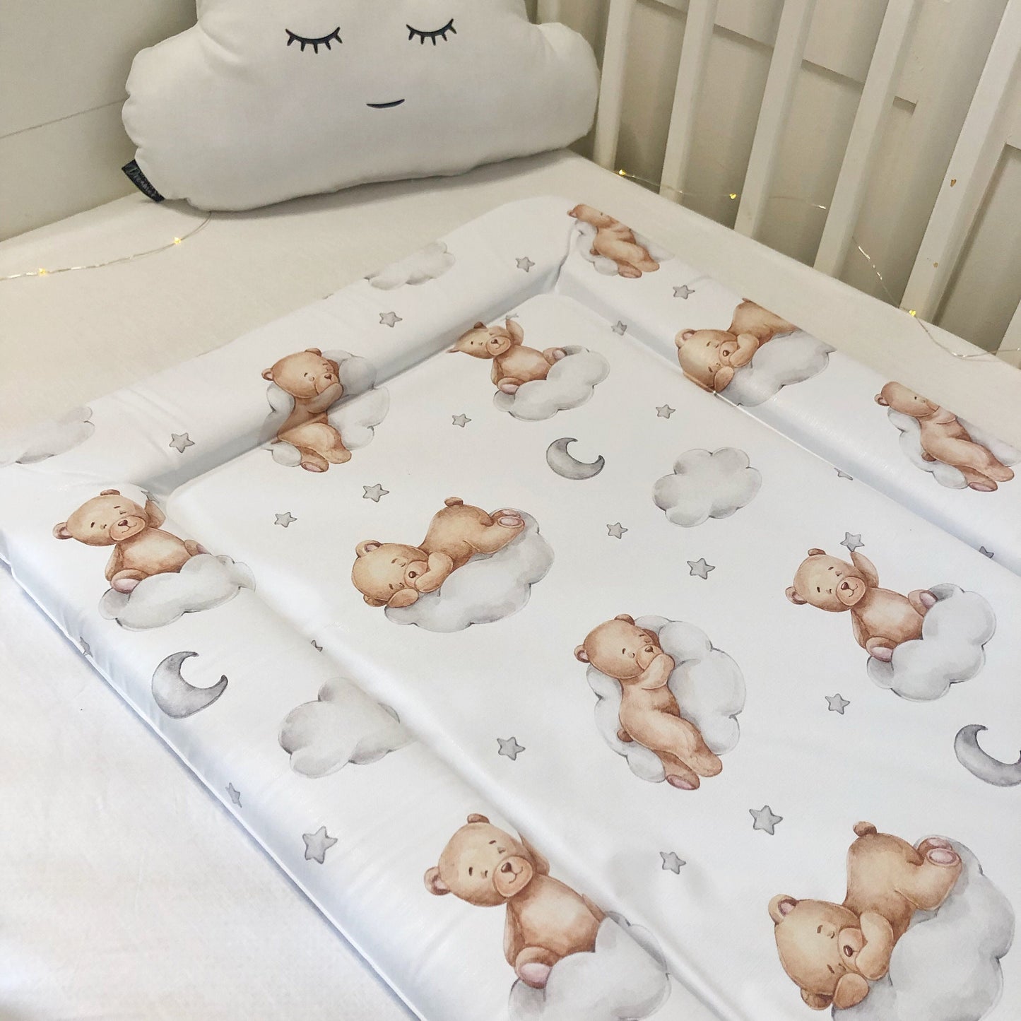 Bears in the Clouds - Baby Changing Mat