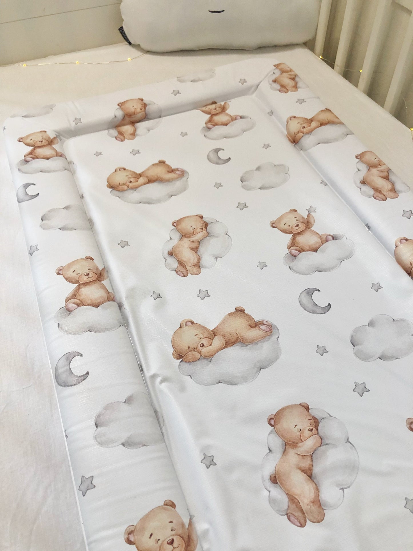 Bears in the Clouds - Baby Changing Mat