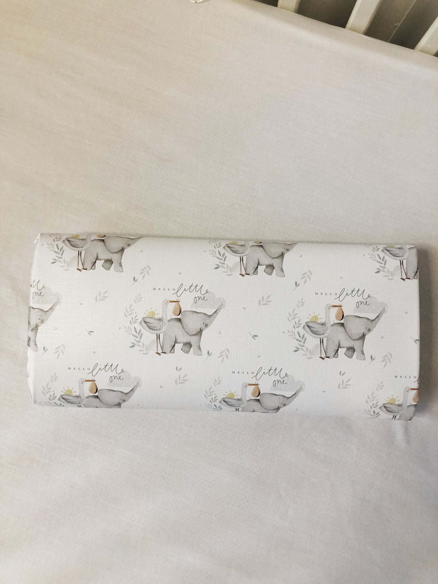 Elephants 'Hello Little One' - Baby Changing Mat
