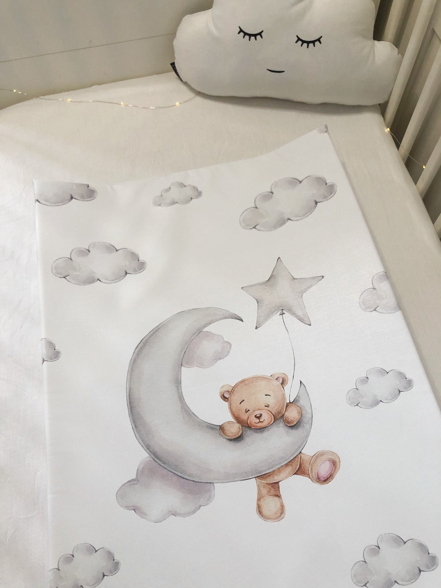 Bear on the Moon - Baby Changing Mat