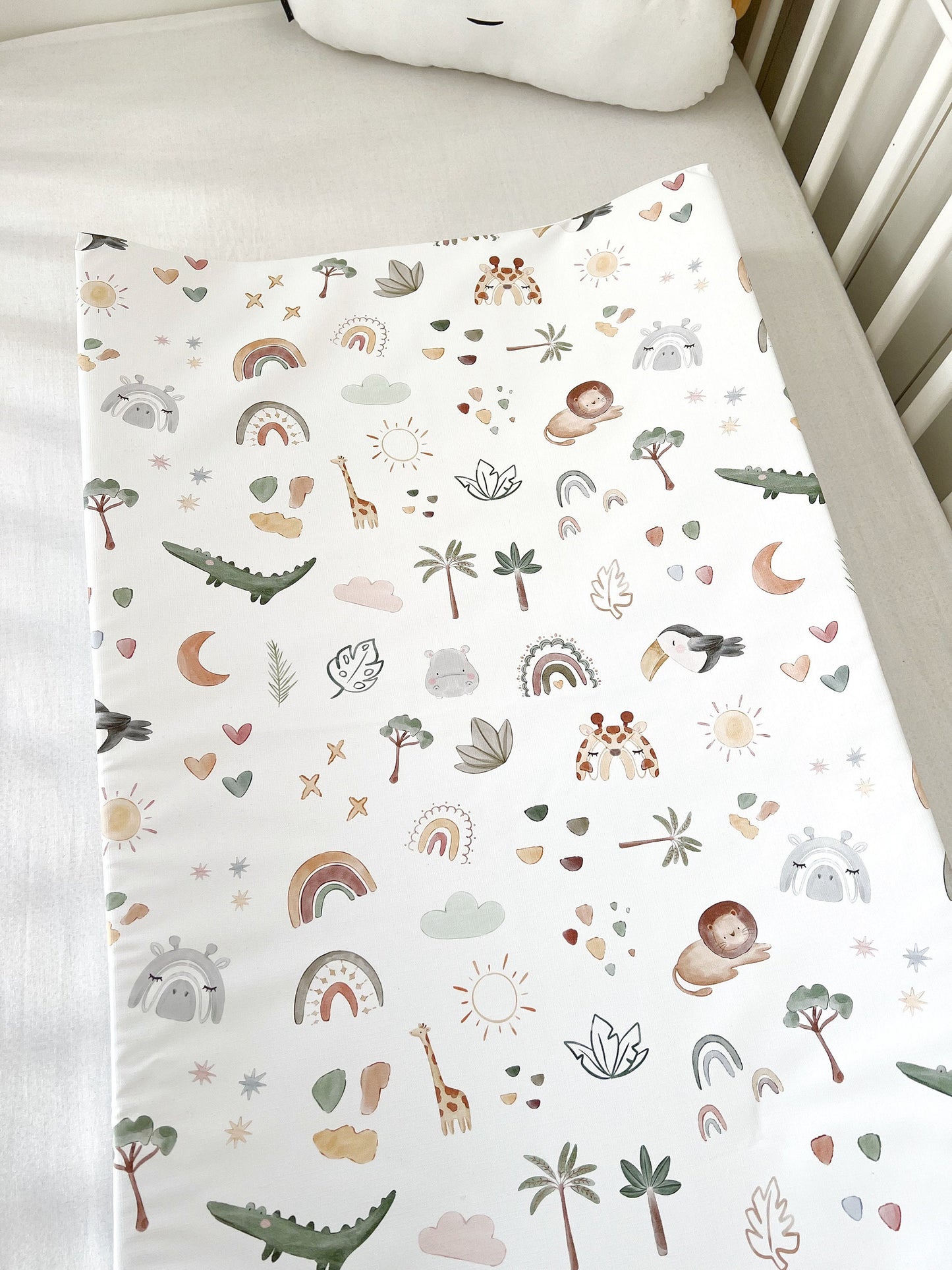 Little Safari Animals - Baby Changing Mat