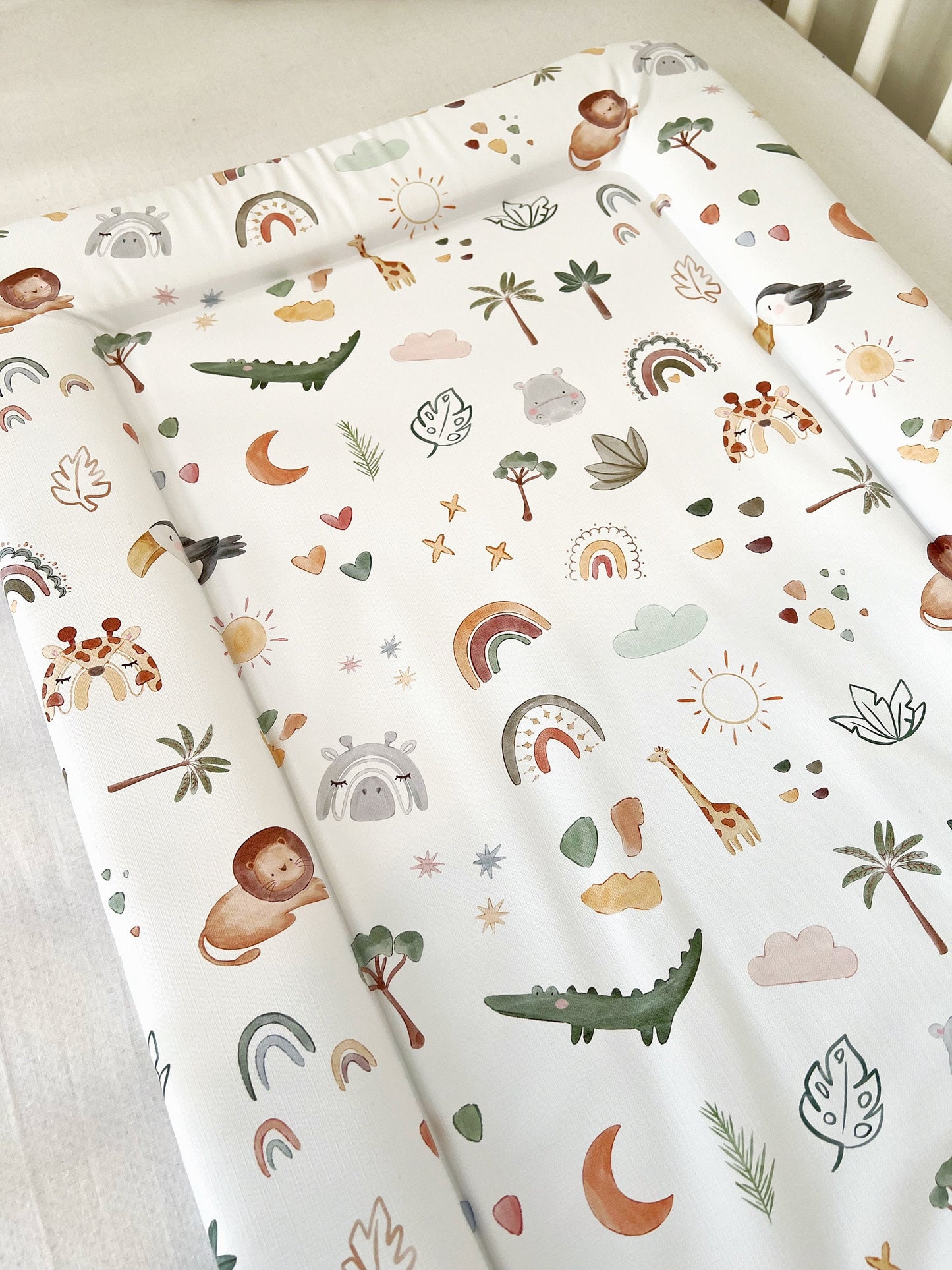 Little Safari Animals - Baby Changing Mat