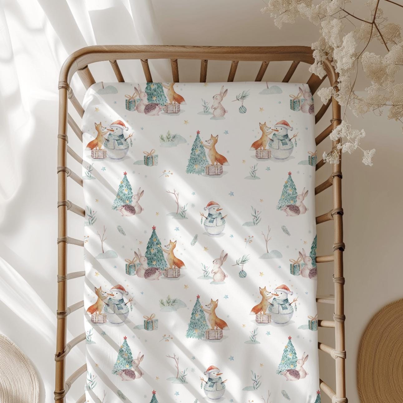 Cool Woodland Christmas - Bedding