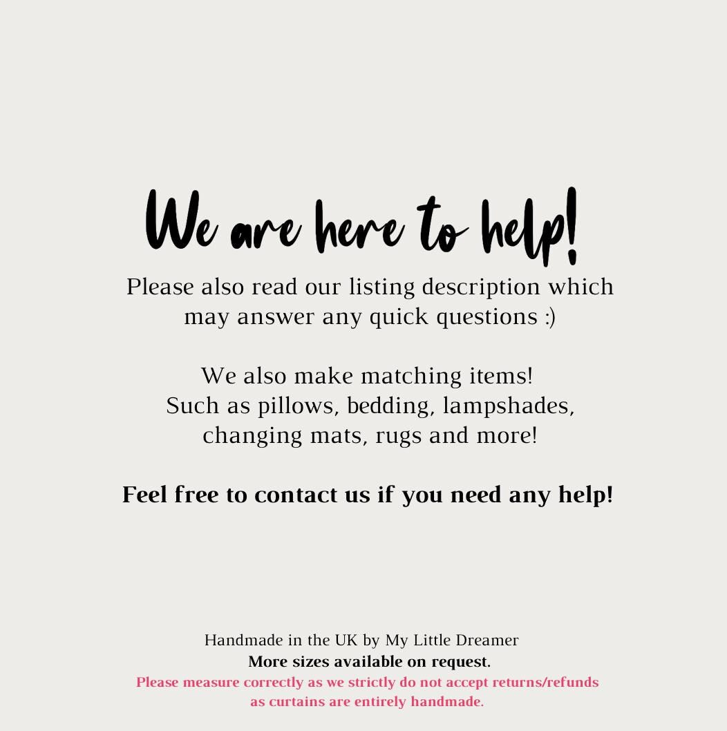 Sketch Woodland Animal Curtains, Nursery Curtains Blackout or Non Blackout, Eyelets, Woodland, Ready to Post