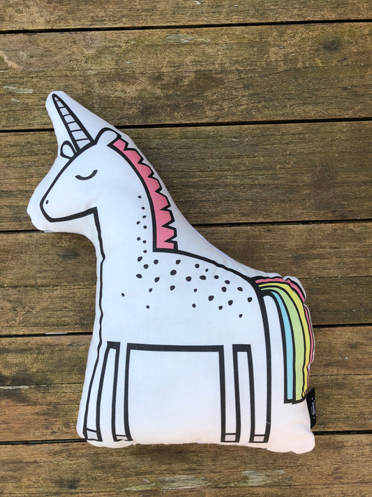 Unicorn - Plush Pillow