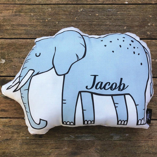 Elephant - Plush Pillow