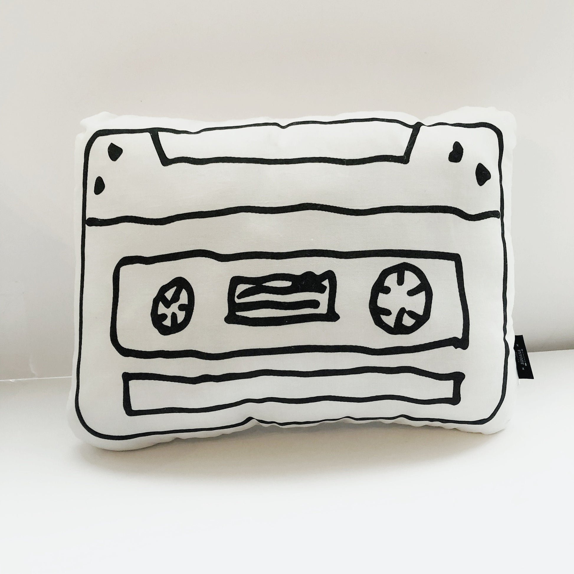 Cassette Tape - Plush Pillow