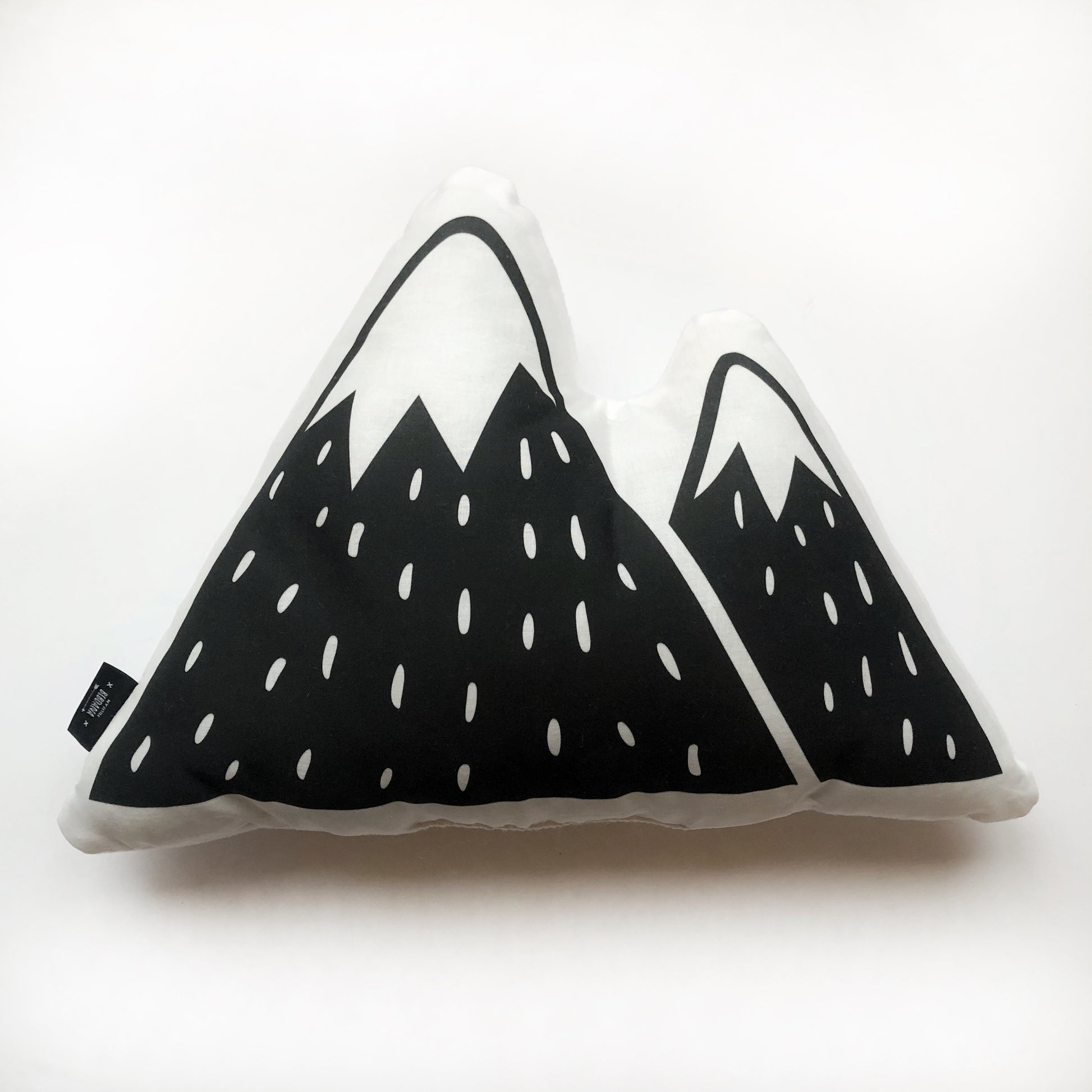 Cartoon Mountain - Plush Pillow
