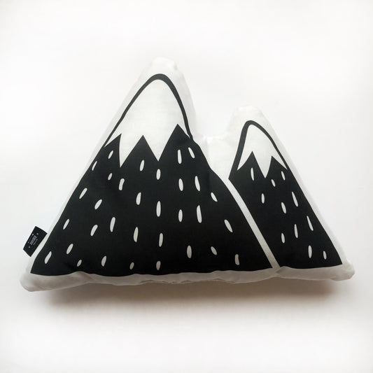 Cartoon Mountain - Plush Pillow