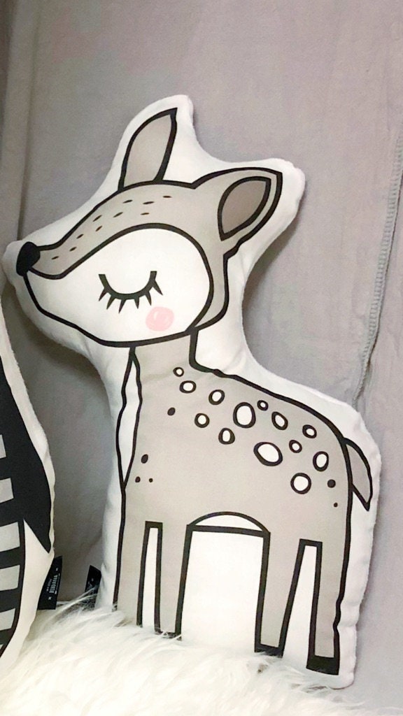 Deer - Plush Pillow