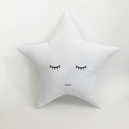 Sleepy Star, Moon, Cloud - Plush Pillow