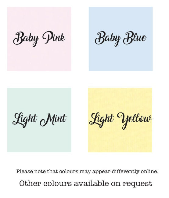 Star, Moon, Cloud (Plain or Personalised) - Plush Pillow