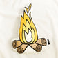 Fire Camping - Plush Pillow