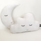 Sleepy Star, Moon, Cloud - Plush Pillow
