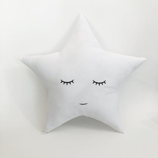 Sleepy Star, Moon, Cloud - Plush Pillow
