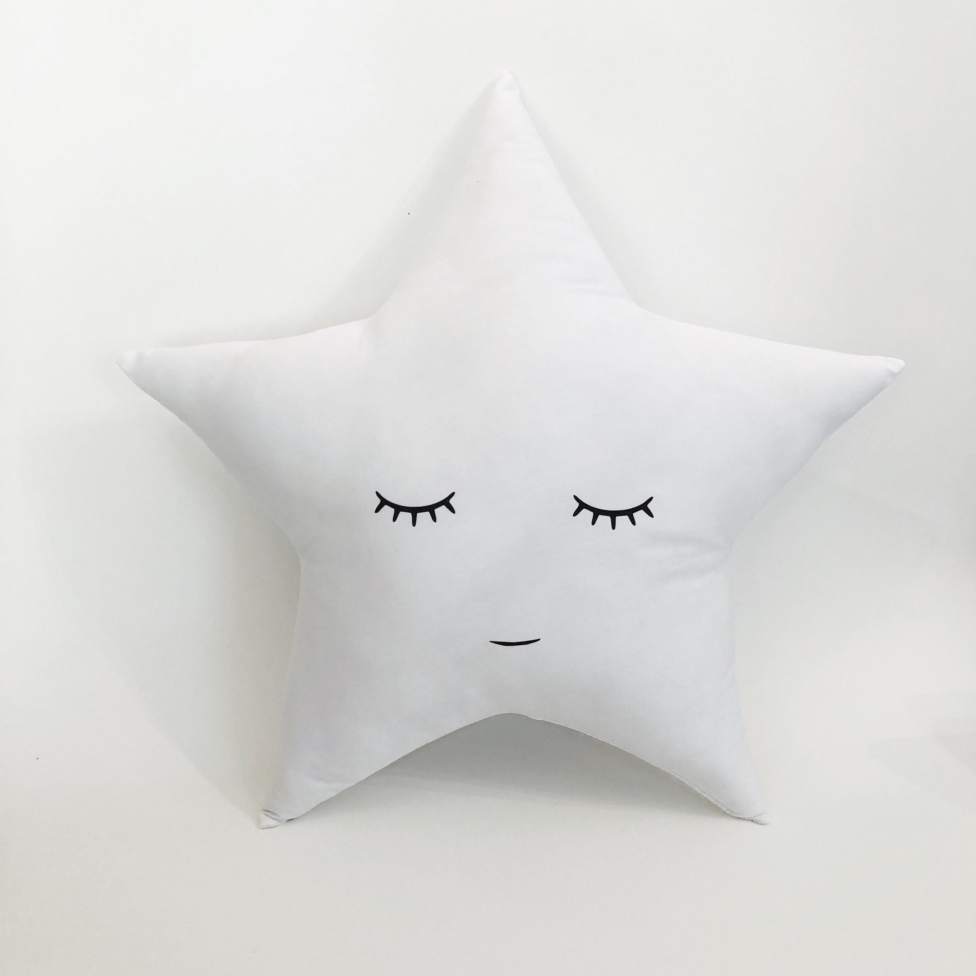 Sleepy Star, Moon, Cloud - Plush Pillow