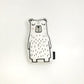 Rattle - White Bear - Plush Pillow