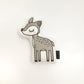 Rattle - Deer - Plush Pillow