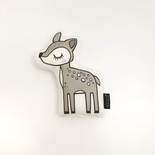 Rattle - Deer - Plush Pillow