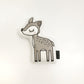 Rattle - Deer - Plush Pillow