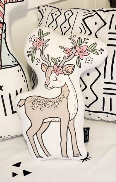 Pretty Deer - Plush Pillow
