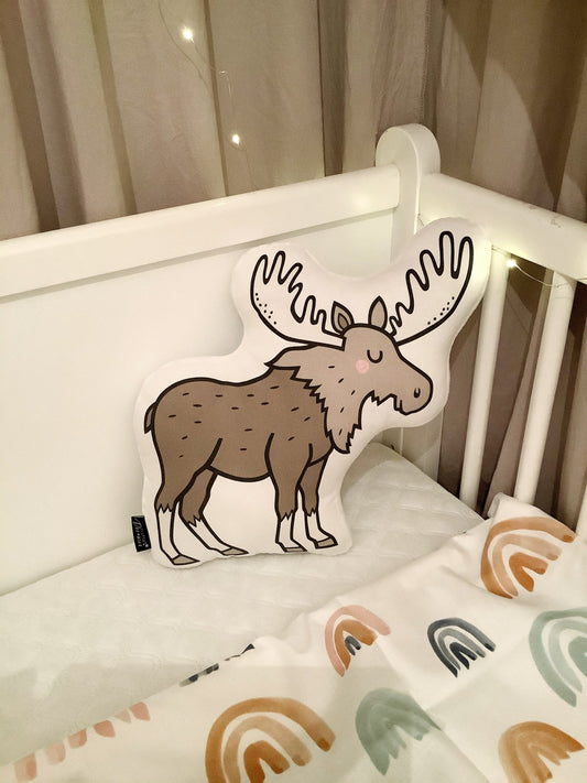 Moose - Plush Pillow