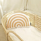 Mustard Rainbow - Plush Pillow