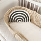 Rainbow - Plush Pillow - Black and White