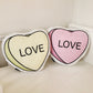 Candy Love Heart - Plush Pillow