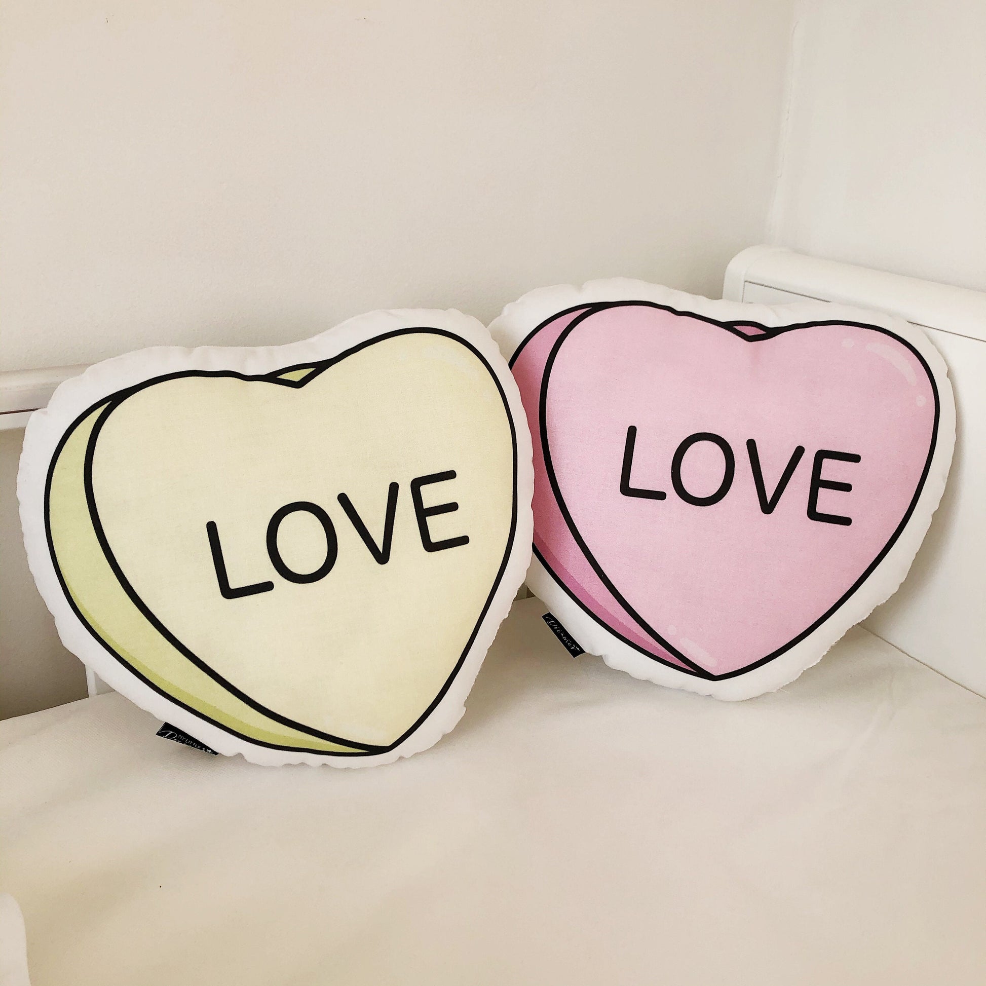 Candy Love Heart - Plush Pillow