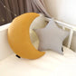 Star, Moon, Cloud (Plain or Personalised) - Plush Pillow