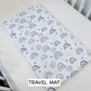 Grey Rainbow - Baby Changing Mat