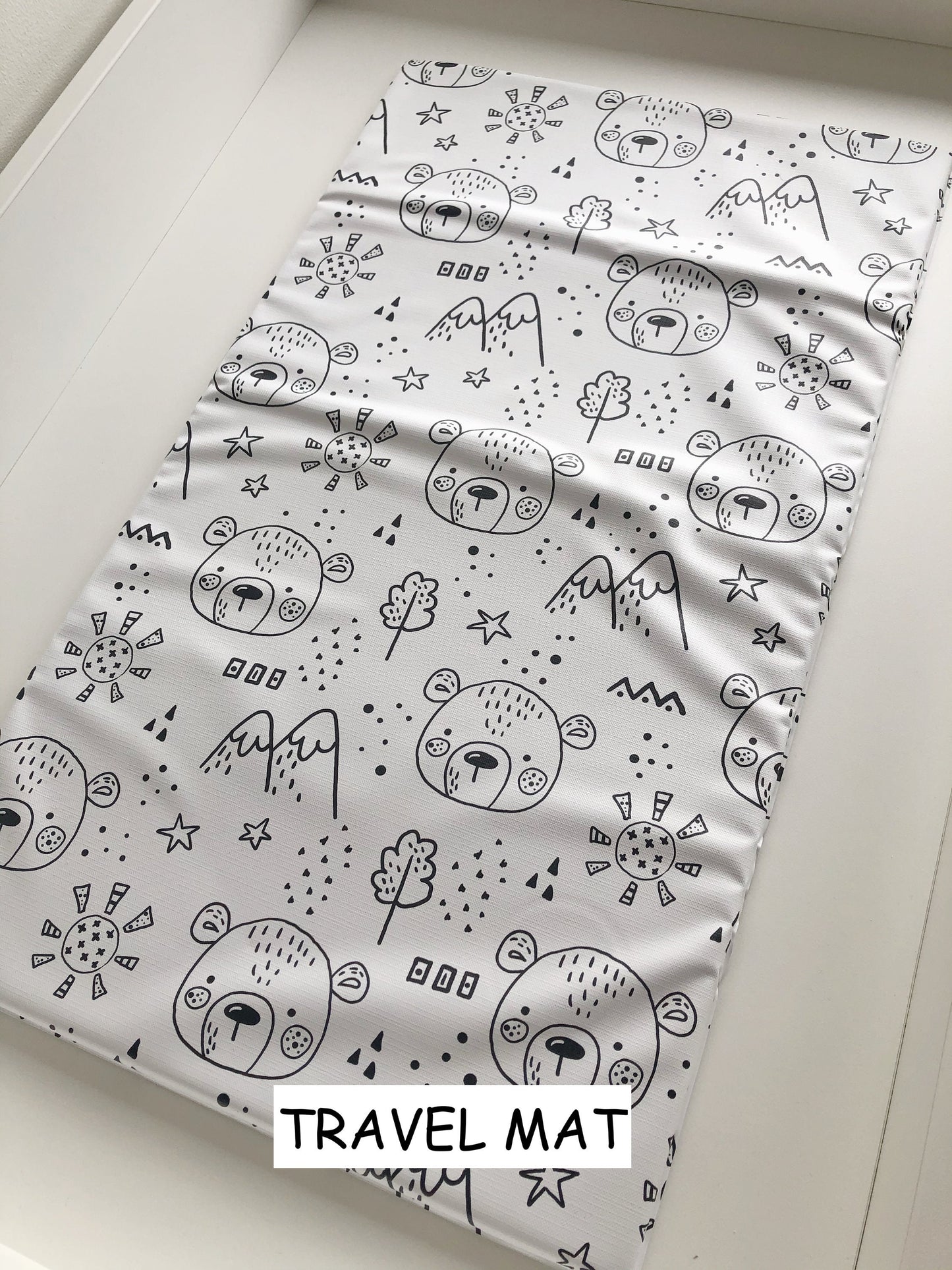 Bears and Mountains - Baby Changing Mat