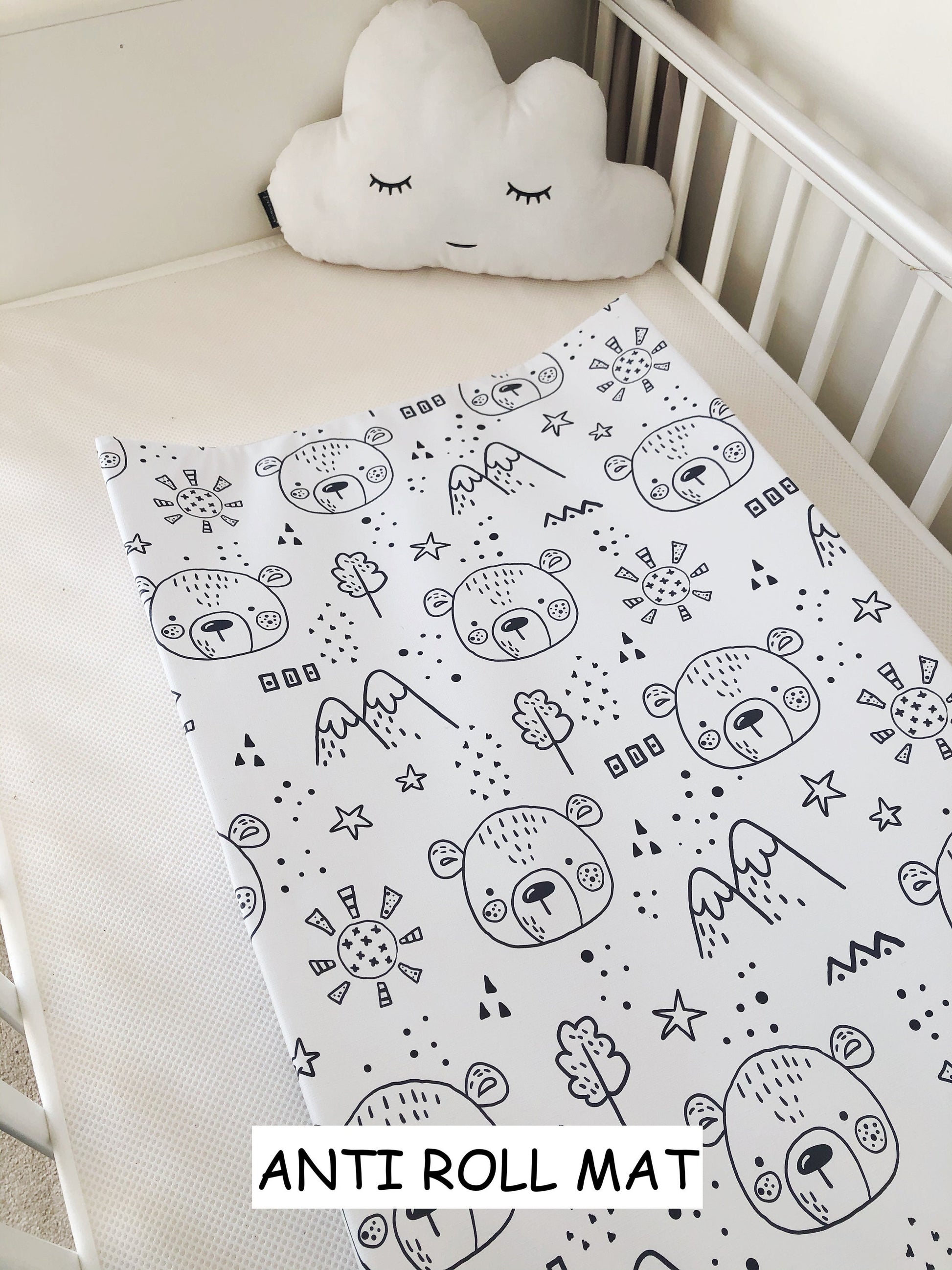 Bears and Mountains - Baby Changing Mat