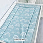 Blue Rainbows - Baby Changing Mat