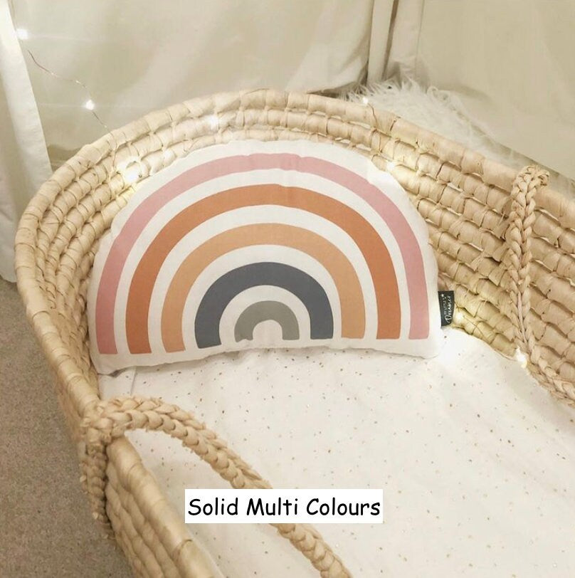 Solid Rainbow - Plush Pillow