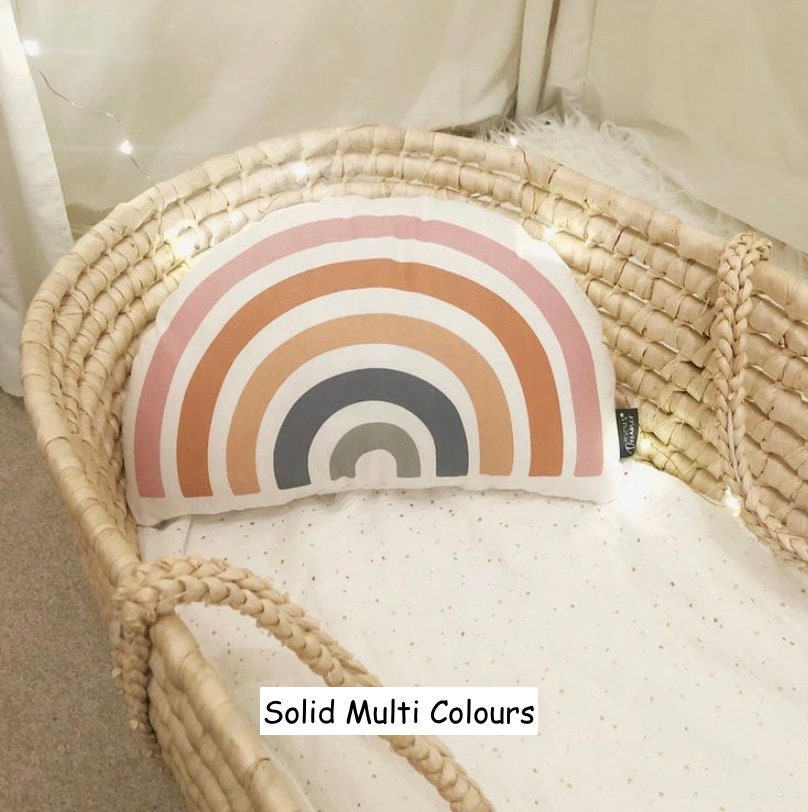 Solid Rainbow - Plush Pillow
