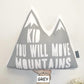 Mountain - Plush Pillow