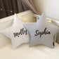 Star, Moon, Cloud (Plain or Personalised) - Plush Pillow