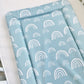 Blue Rainbows - Baby Changing Mat