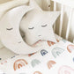 Sleepy Star, Moon, Cloud - Plush Pillow