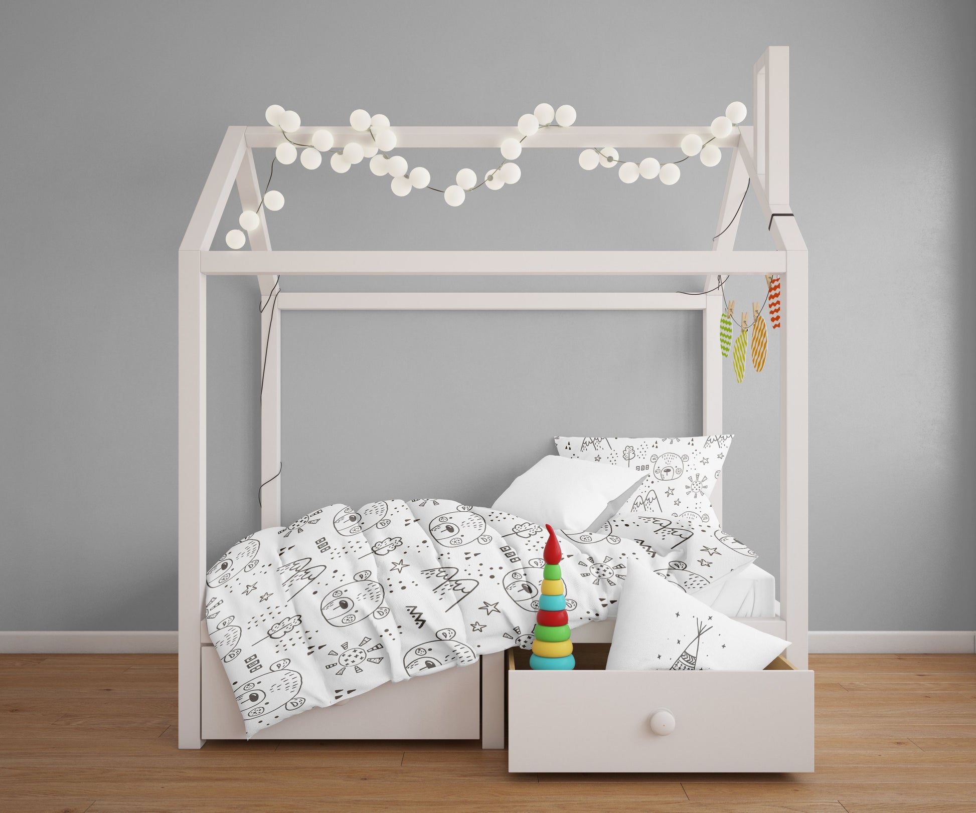 Bears and Mountains - Bedding